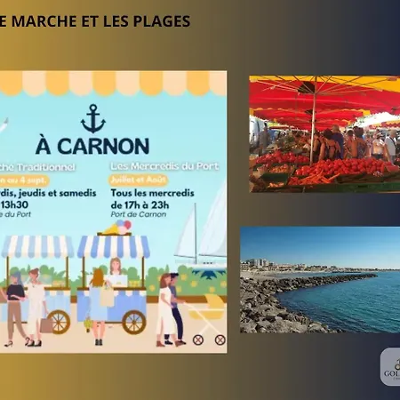 Elegant Carnon Port Avec Parking Apartment Mauguio